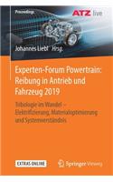 Experten-Forum Powertrain: Reibung in Antrieb Und Fahrzeug 2019