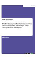 Ernährung von Kindern in den ersten zwei Lebensjahren. Grundlagen einer altersgerechten Versorgung