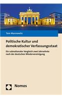 Politische Kultur Und Demokratischer Verfassungsstaat