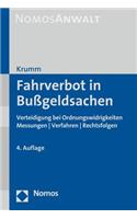 Fahrverbot in Bussgeldsachen