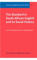 Standard in South African English and its Social History