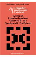 Systems of Evolution Equations with Periodic and Quasiperiodic Coefficients