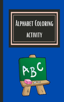 Alphabet Coloring activity