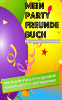 Mein Party Freunde Buch