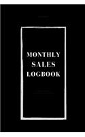 Monthly Sales Logbook