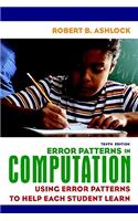 Error Patterns in Computation