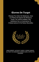 OEuvres De Turgot