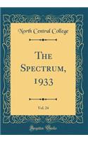 The Spectrum, 1933, Vol. 24 (Classic Reprint)