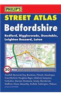 Philip's Street Atlas Bedfordshire: Pocket Edition(Philip's Street Atlas)