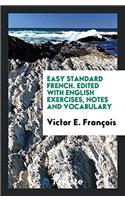 EASY STANDARD FRENCH. EDITED WITH ENGLIS