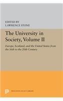 University in Society, Volume II