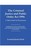 Criminal Justice and Public Order ACT 1994