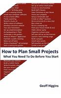How to Plan Small Projects