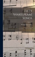 Fifty Shakespeare Songs