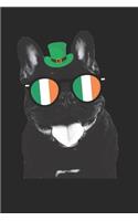 Bulldog Notebook - St. Patrick's Day Gift for Bulldog Lovers - Bulldog Journal