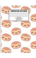 Composition Notebook Wide Ruled