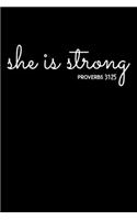 She Is Strong