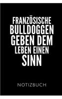 Französische Bulldoggen Notizbuch