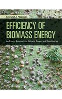 Efficiency of Biomass Energy: An Exergy Approach to Biofuels, Power, and Biorefineries