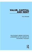 Value, Capital and Rent