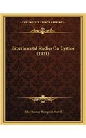 Experimental Studies on Cystine (1921)