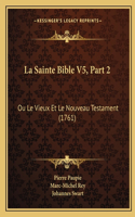 Sainte Bible V5, Part 2