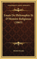 Essais De Philosophie Et D'Histoire Religieuse (1863)