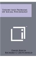 Theory And Problems Of Social Psychology