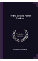 Hydro-Electric Power Stations