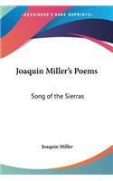 Joaquin Miller's Poems: Song of the Sierras(English)