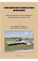 Wing Design Method for Aerospace Students and Home Builders