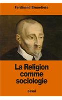 La Religion comme sociologie: (French)