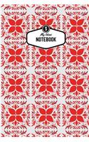 My Ideas Notebook Blank Note Red Leaves: (write & Create Note Memo)