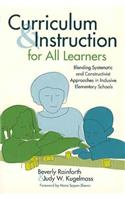 Curriculum and Instruction for All Learners: Blending Systematic and Constructivist Approaches in Inclusive Elementary Schools