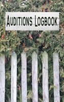 Auditions Logbook