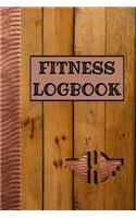 Fitness Logbook X: Monogram X - Bonus Water, Exercise & Habit Tracker - 62 Day - 2 Month Daily Food Calorie Dietary Journal With Work-Out Tracker