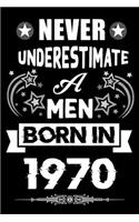 Never Underestimate A Men Born In 1970