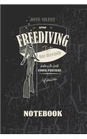 Freediving / Freediver / Apnoe - Notebook