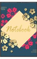 Beautiful Composition Notebook Modern Florals - College Ruled