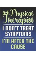 Physical Therapist I Don't Treat Symptoms, I'm After the Cause