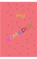 My Reminder