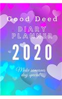 Good Deed Diary planner 2020