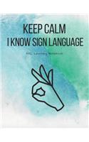 ASL Learning Notebook