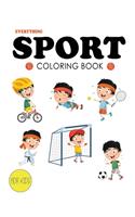 Everything Sport Coloring Book For Kids