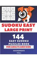 Sudoku Easy Large Print