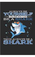 Always Be Yourself Unless You Can Be A Shark Then Always Be A Shark