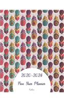 2020-2024 Feathers Five Year Planner