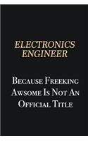 Electronics Engineer Because Freeking Awsome is not an official title: Writing careers journals and notebook. A way towards enhancement