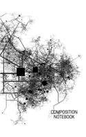 Composition Notebook: City Map Design Back to School