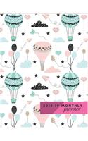 Monthly Planner 2018 to 19